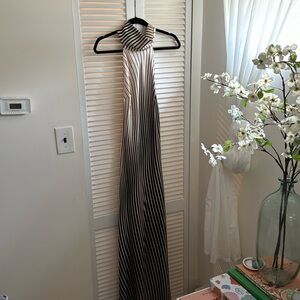 Zara backless dress